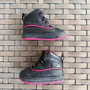 Nike ACG Woodside 2 High Toddler Baby Boots Waterproof Black 524878-001 Size 5